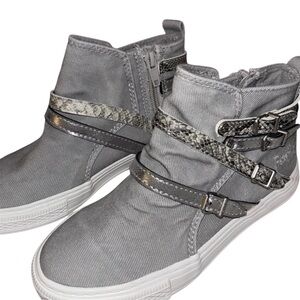 Blowfish Malibu Girls Size 13 Kyra-k Sneaker Vapor Hipster Smoked Gray